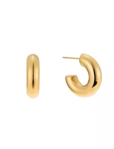 Ivy medium hoop gold