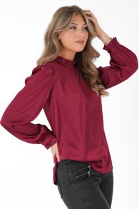 Elitte Blouse Ruby Red