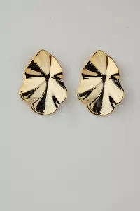 Lip Earrings Gold