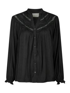 Minnie Deco Blouse Black