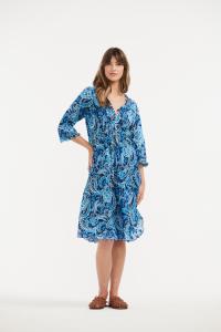 La Marsa Middy Poppy Navy
