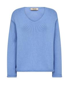 MMBine LS V-neck Knit Hydrangea