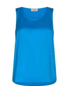 Astrid Silk Tank Top Blue Aster