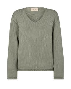 MMBine LS V-neck Knit Shadow