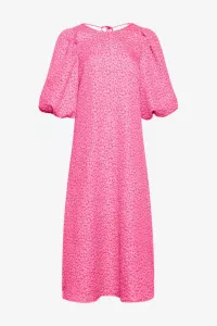 Reno Pastis Long Dress Bright Pink