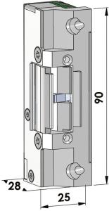 Elslutbleck Step 40 24V rätt-omvänd med kolvkontakt