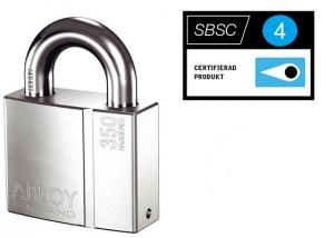 Abloy Hänglås PL350, Klass 4
