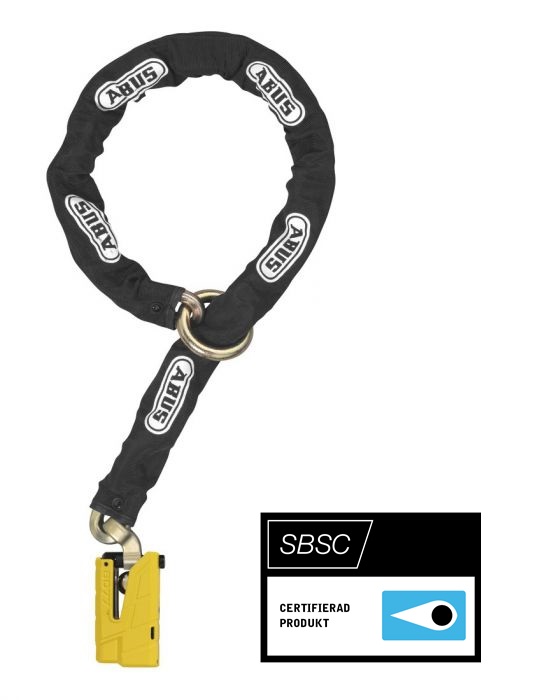 Abus 8077 Detecto med 120 cm kätting