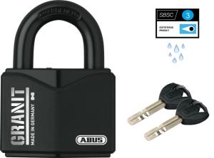 Abus Granit Hänglås 37/55 efter nyckel