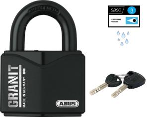 Abus Granit Hänglås 37/55 svart