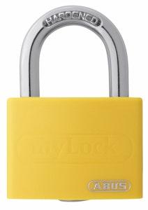 Abus Hänglås T65AL 40mm • Gul