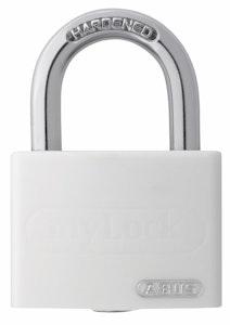 Abus Hänglås T65AL 40mm • Vit