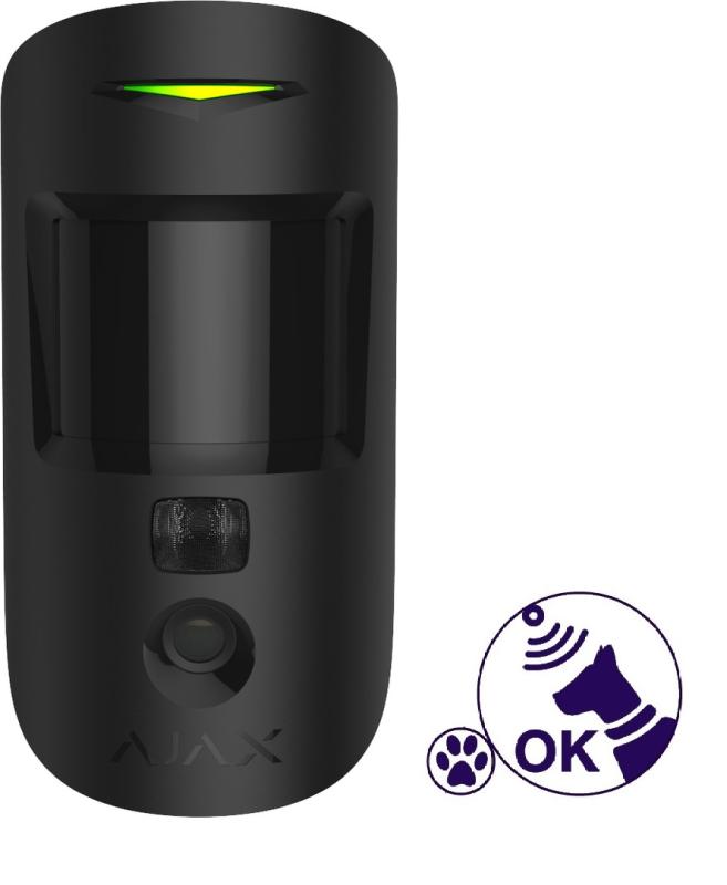 Ajax Kameradetektor husdjur PhOD 12m svart