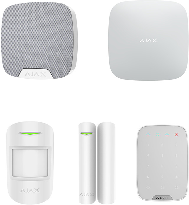 Ajax Larmpaket Hub2 • LAN