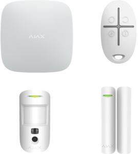 Ajax larmpaket Hub2 startpaket vit