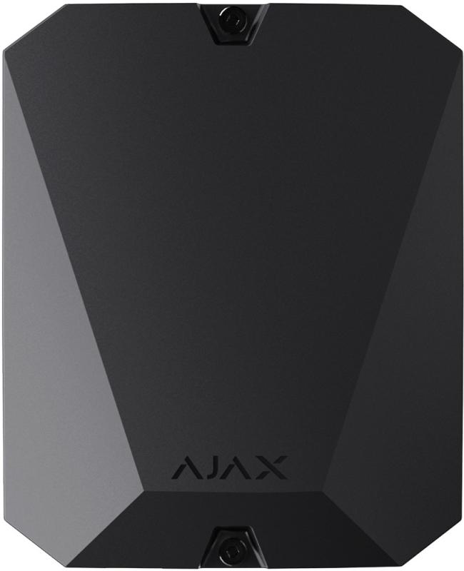 Ajax Multisändare 2/3EoL för trådade detektorer svart