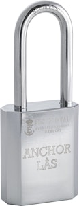 Anchor Hänglås 802-2 Hög bygel • utan cylinder