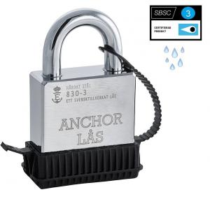 Anchor Hänglås 830-3 WP • utan cylinder