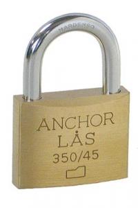 Hänglås 45mm Anchor  350/45 lika låsning 40