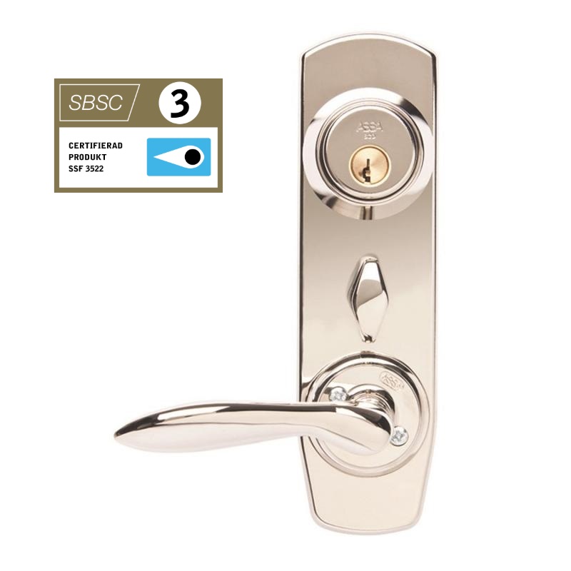 Behörsats Assa Entré d12-B1 Nickel