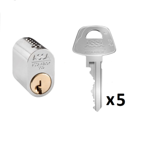 Assa Cylinder 1301 • 5 Nycklar