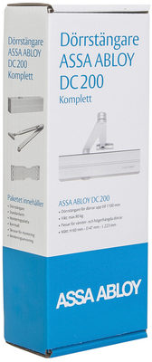 Dörrstängare DC200 kpl med standardarm