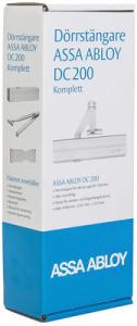 Dörrstängare DC200 kpl med standardarm