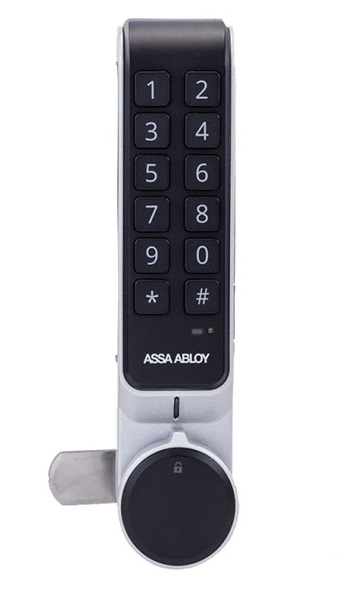 Elektronisk Skåplås PIN vertikal •15mm