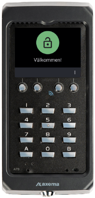 Axema Kort & Kodläsare A76