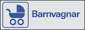 Skylt Barnvagn