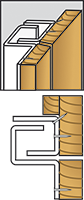 Brytskydd US C-profilen 2115 mm