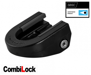 Släpvagnslås Combilock Grå 71mm