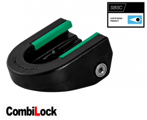 Släpvagnslås Combilock Grön 60mm