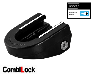 Släpvagnslås Combilock Vit 76mm