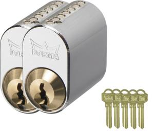 Dorma Cylinder DC500 • LL2 • 5 Nycklar