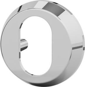 Cylinderring DR 7320 oval Krom