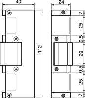 Låskolvskontakt Låskolvskontakt