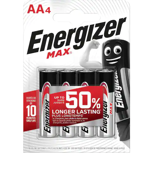 Energizer Batteri AA LR06 4-pack