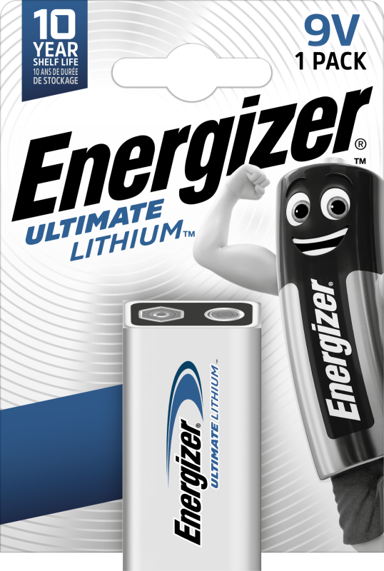 Energizer Lithiumbatteri 9V