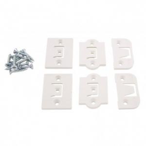 Fästplatta till 6540/2010 vit