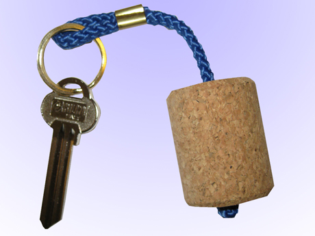 Nyckelring flytande Kork, Vinkork