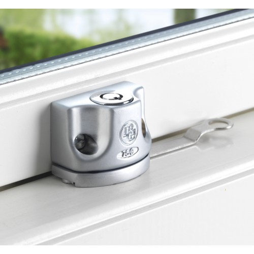 Fönsterlås BG750 UT mattkrom, 1006