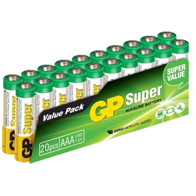 GP Batteri LR03 AAA 20-pack