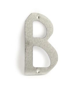 Husbokstav B  • 150mm mattkrom