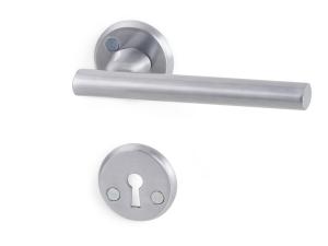 Innerdörrhandtag Lyon, borstad aluminium
