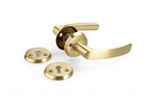 Innerdörrhandtag A2595-2991, matt mässing