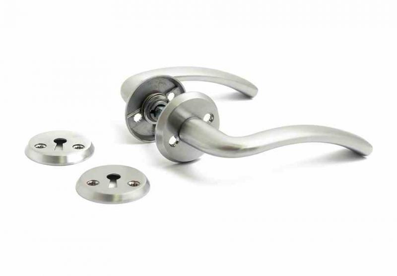 Innerdörrhandtag Oslo, borstad krom