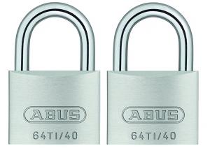 Abus Hänglås 64TI 40mm Twin