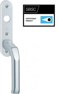 Hoppe London Handtag 350KL cylinder silver