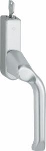 Hoppe London Handtag låsbart silver